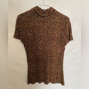 Natori Leopard Top